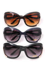 Load image into Gallery viewer, Round Lens Sunglasses with Gold Accent

