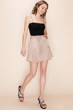 Load image into Gallery viewer, Waist Tie Mini Skort
