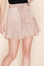 Load image into Gallery viewer, Waist Tie Mini Skort
