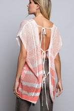 Load image into Gallery viewer, Open Back Thin Sweater with Tie
