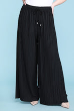 Load image into Gallery viewer, Wide Leg Pleated Palazzo Pant
